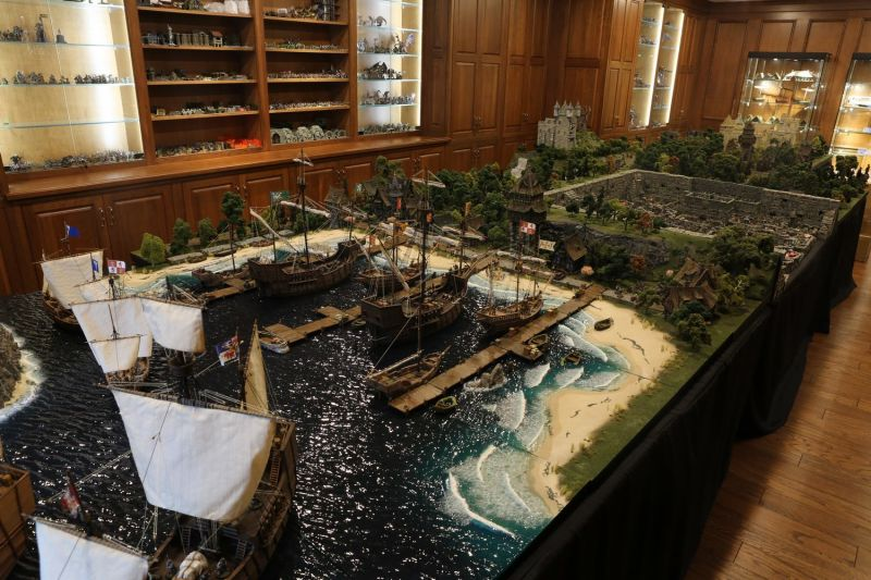 Illustration for article titled Esta impresionante maqueta es el sueño de cualquier amante de los juegos de rol de mesa